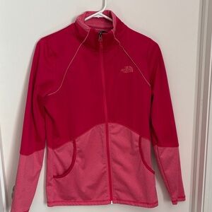 The North Face Fuchsia and Light Pink Jacket